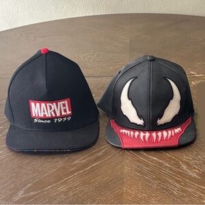 Venom & Marvel Men’s Caps Bundle Duo